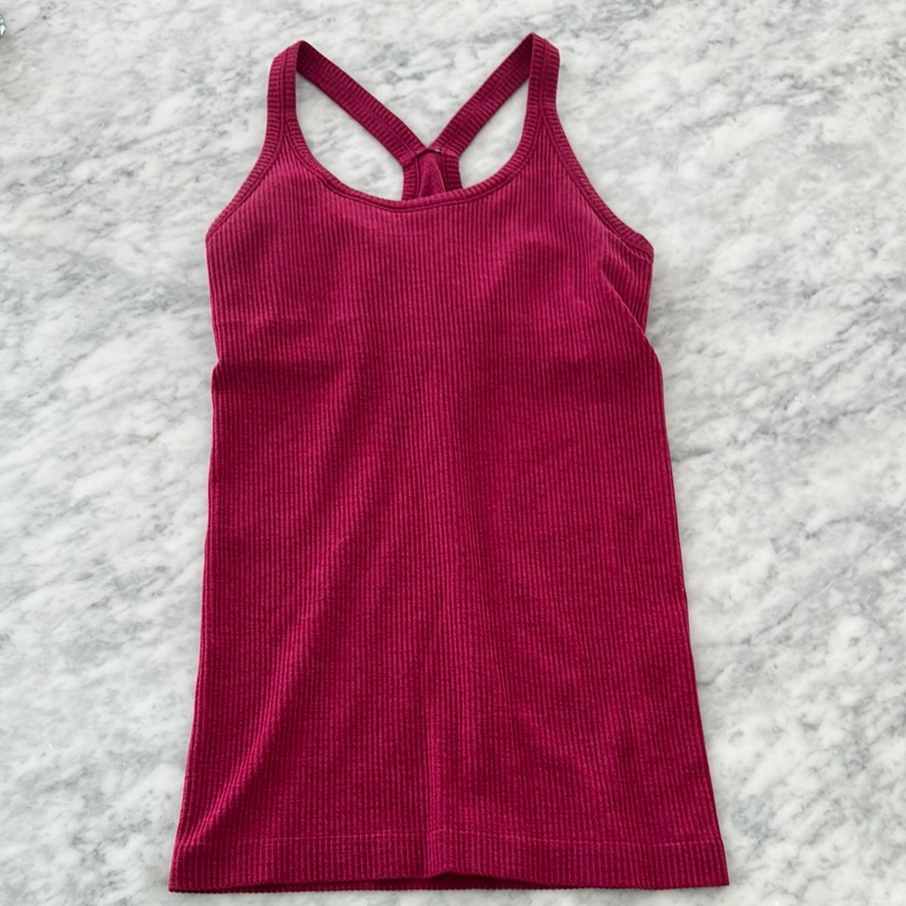 Lululemon Ebb to Street Women's Ribbed Tank Top size 4 Small